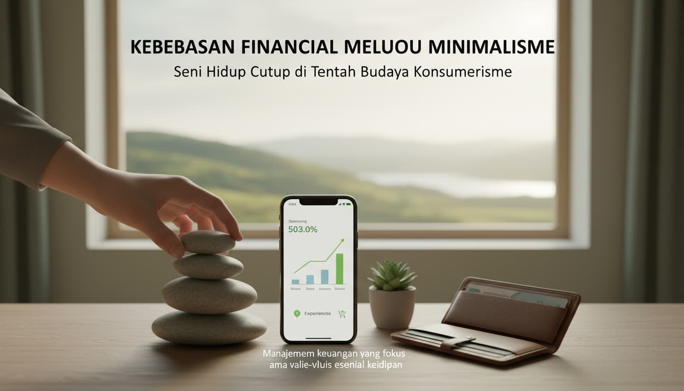 Kebebasan Finansial Melalui Minimalisme: Seni Hidup Cukup di Tengah Budaya Konsumerisme